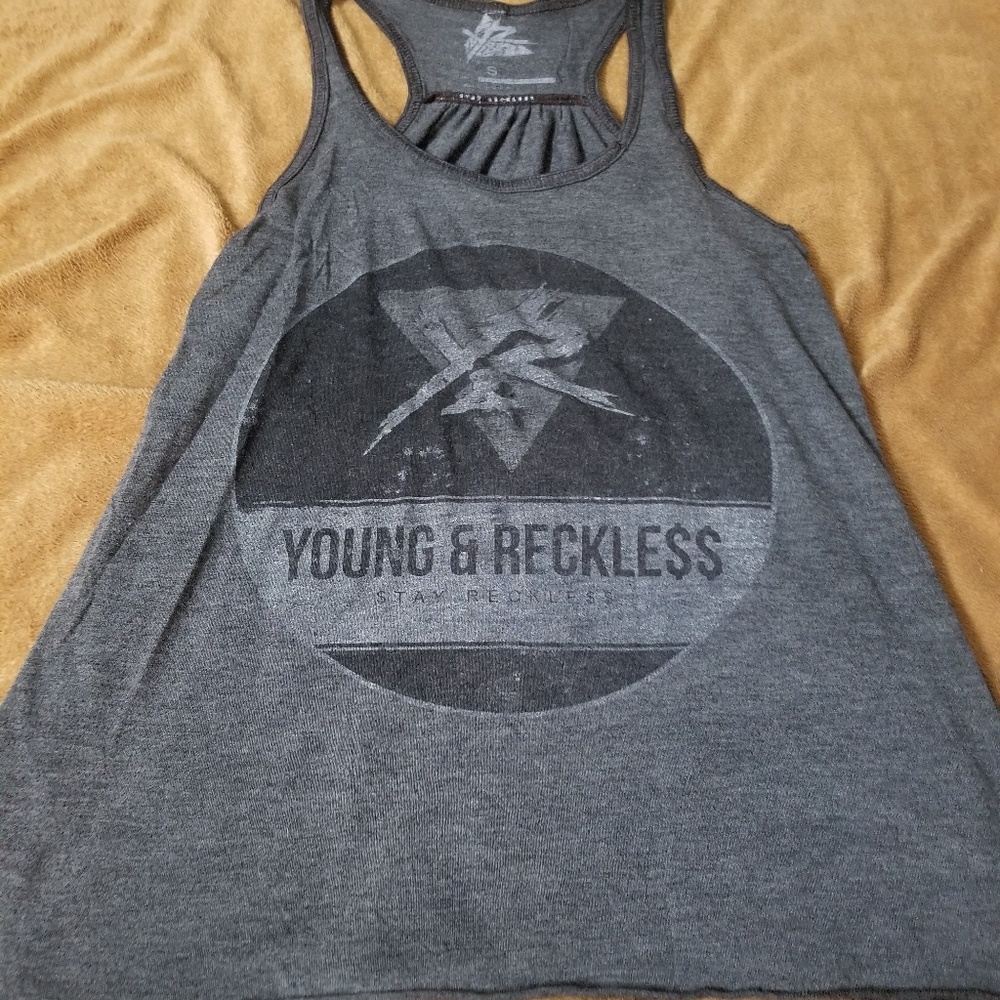 Young and reckless tank top